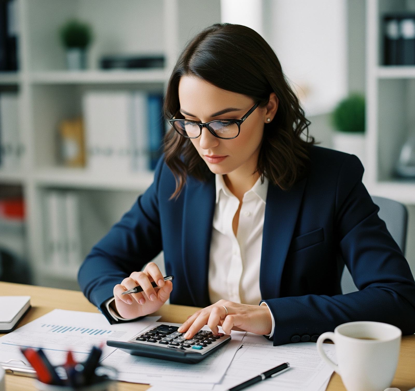 woman calculating iui cost